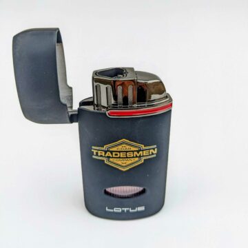 Tradesmen Professional Lighter - Rubberized Black