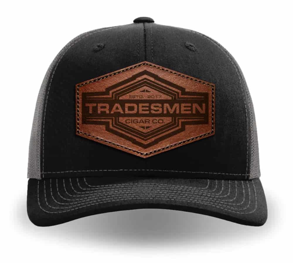Tradesmen Leather Patch Trucker Hat - Image 3