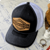 Tradesmen Leather Patch Trucker Hat